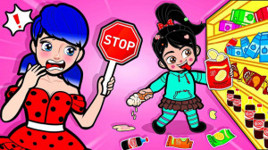 ایده های کارتونی دختر کفشدوزکی