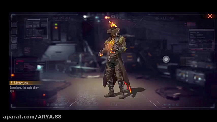 خالی کردن افر در فری فایر