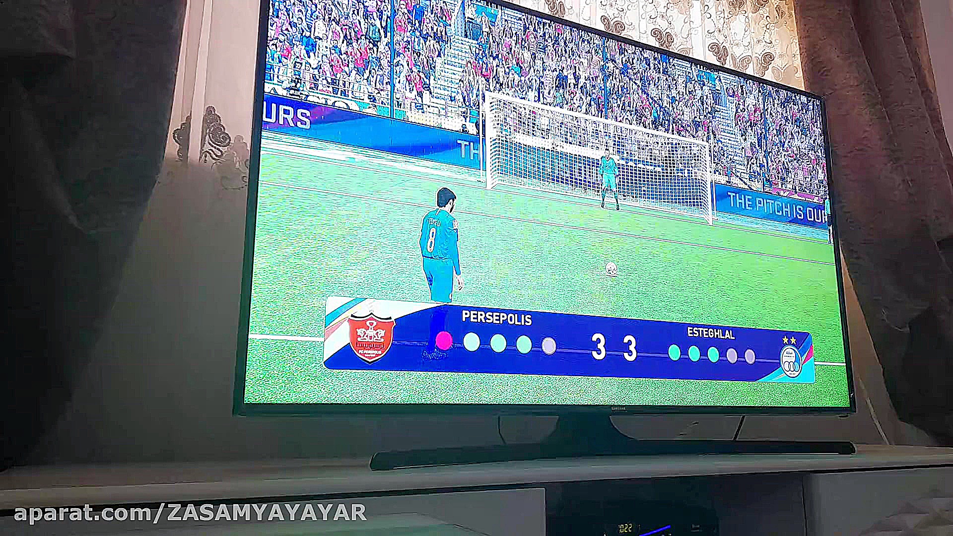 گیم پلی پنالتی کشی پرسپولیس و...