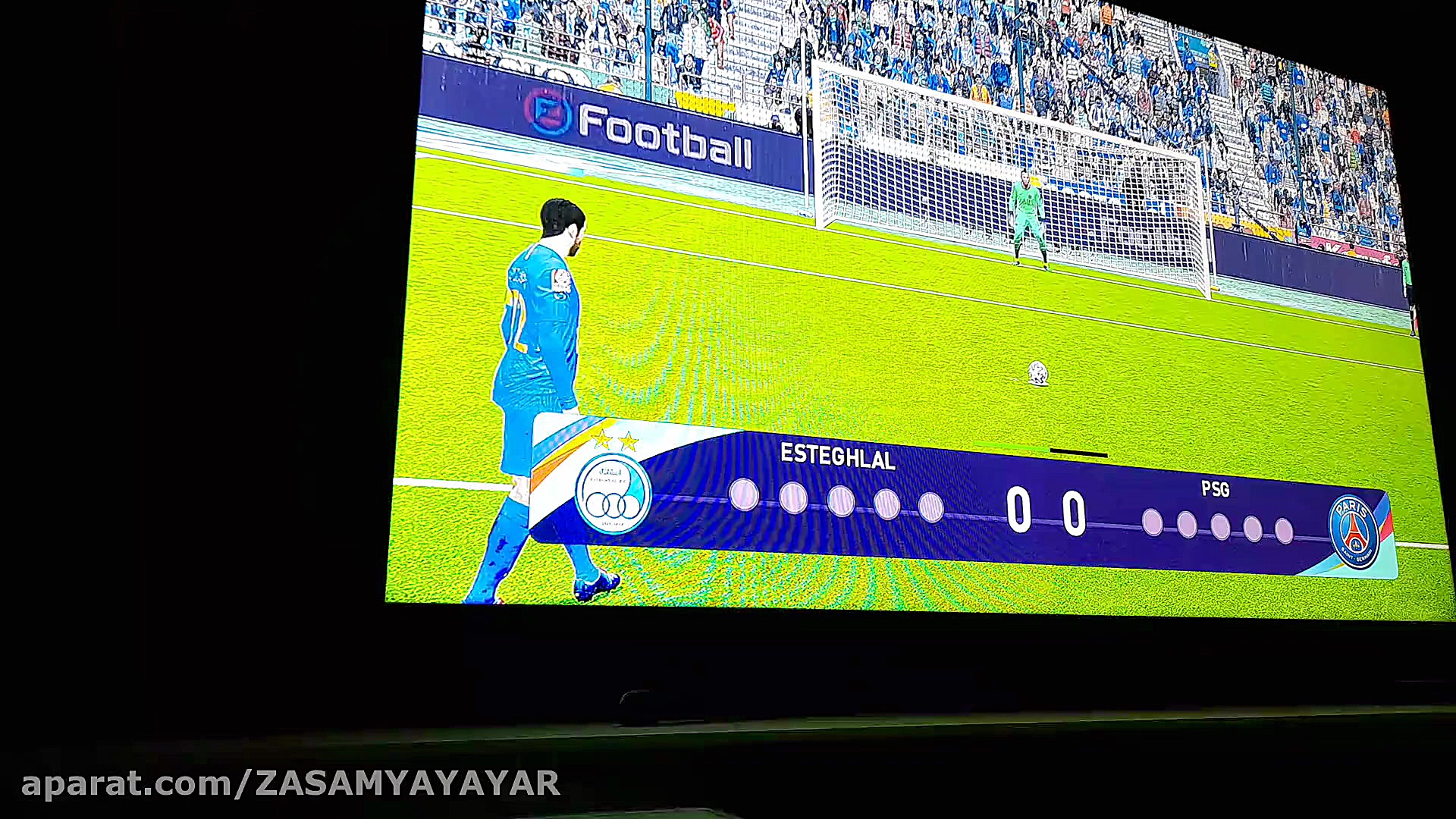 پنالتی کشی پاریسن ژرمن و استقل...