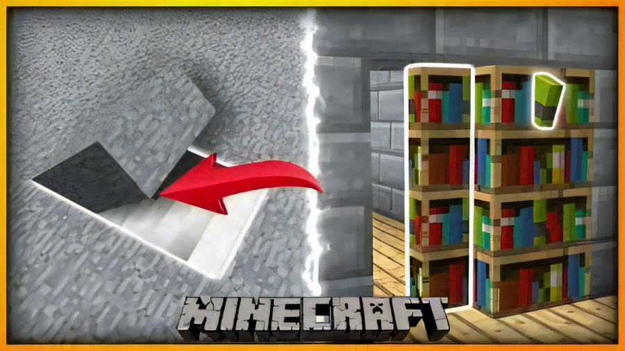 اموزش ساخت در مخفی در ماینکرفت...