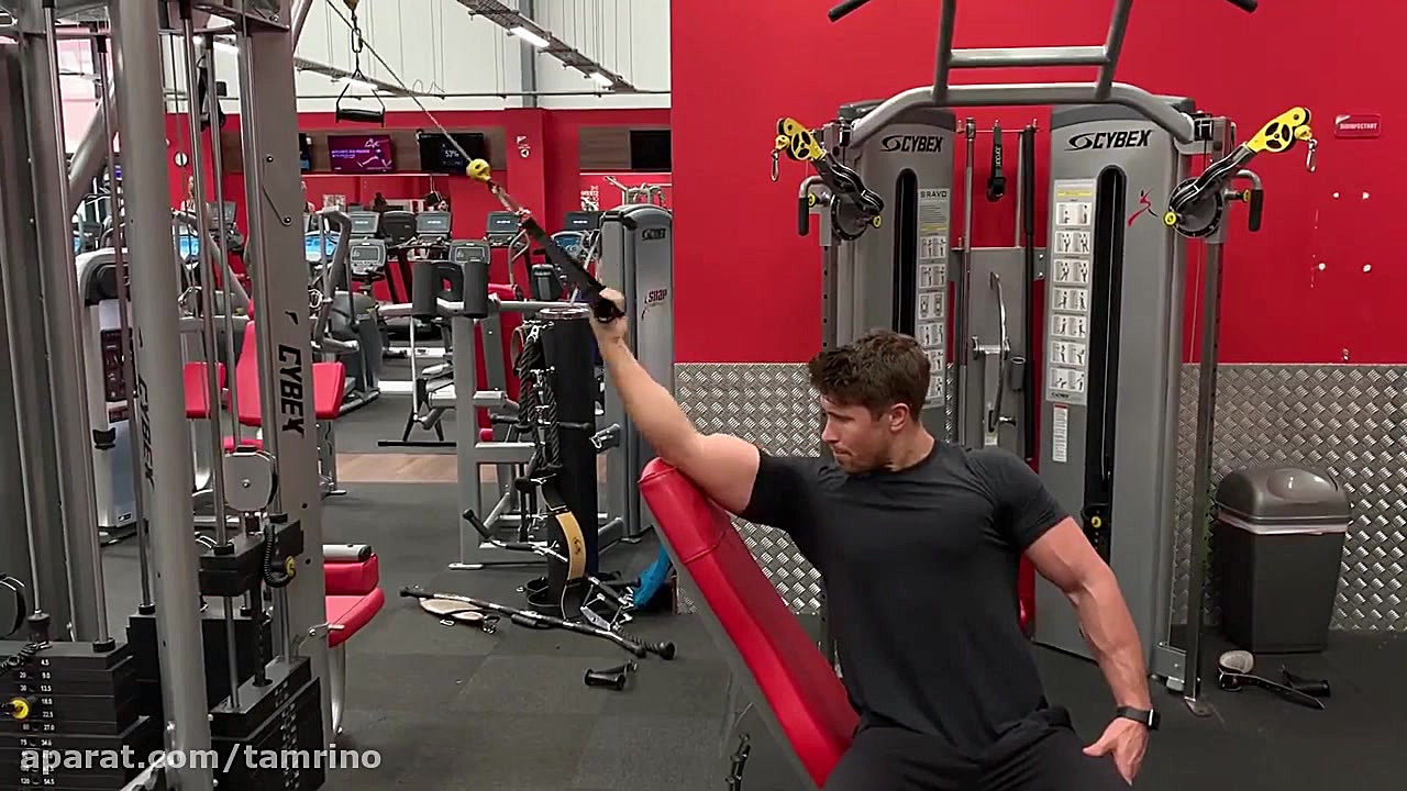 جلو بازو هرکول تک دست سیم کش