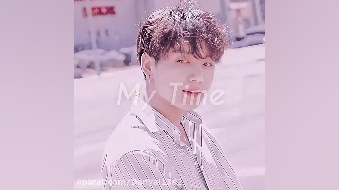 اجرای آهنگ my time جانگکوک ......