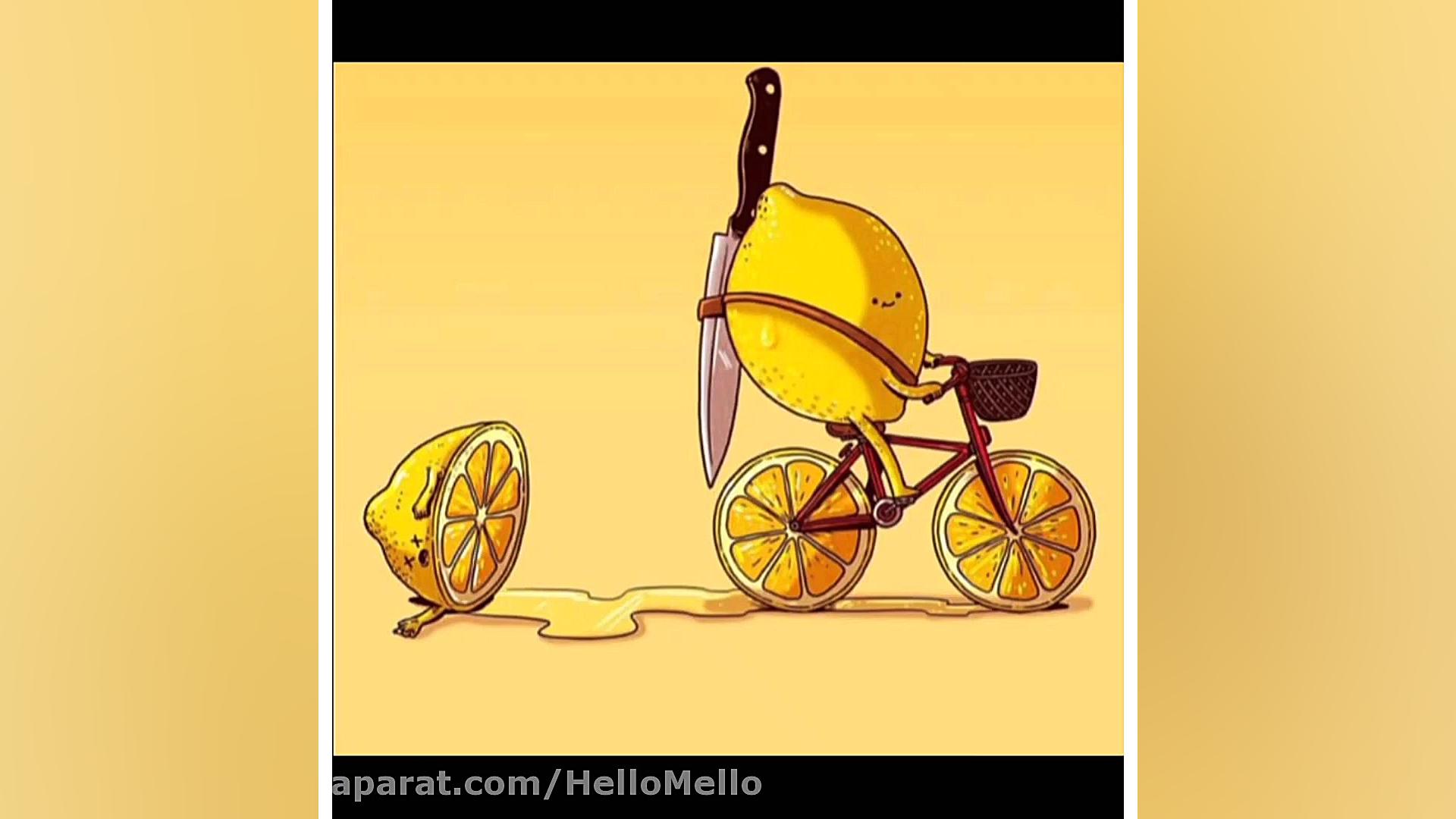 میوه های کارتونی