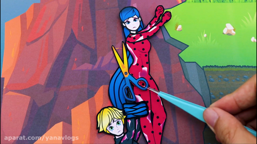 ایده های کارتونی لیدی باگ و کت...