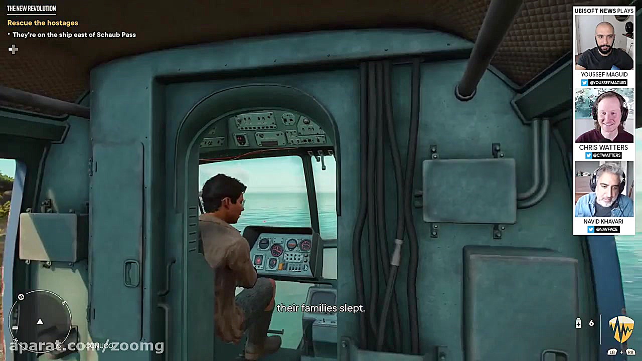 نمایش گیم‌پلی Far Cry 6 روی کن...