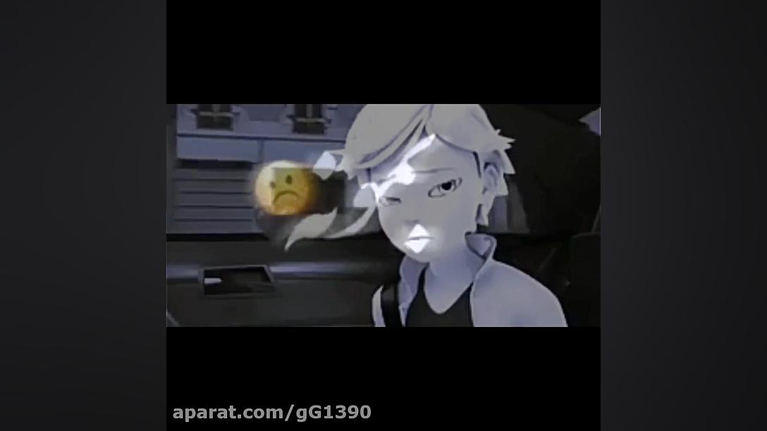 کلیپ نوشته غمگین مرینت