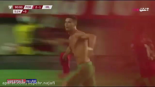 گل دوم پرتغال به ایرلند (دبل ر...