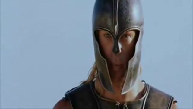 صحنه مبارزه اچیلس و هکتور در ف...