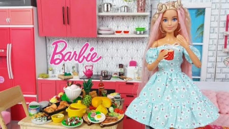 سریال باربی : مجموعه غذاهای می...