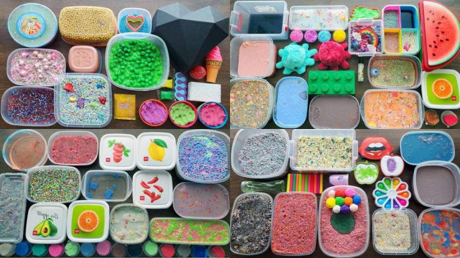 29 دقیقه مخلوط انواع اسلایم