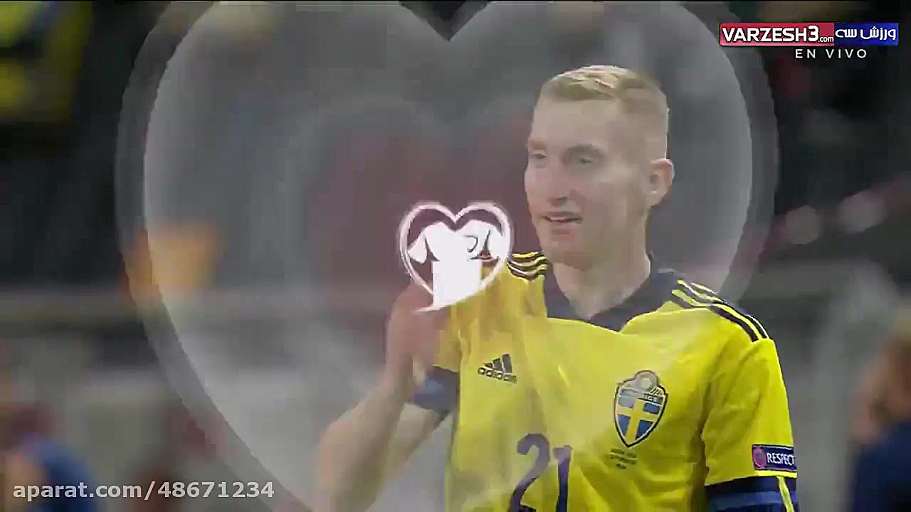 خلاصه بازی اسپانیا 1  سوئد 2