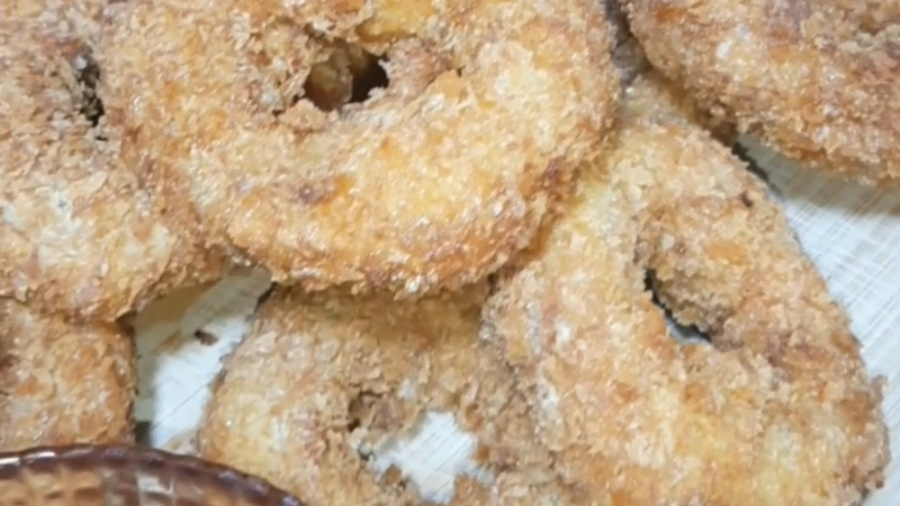 دونات مرغ سوخاری