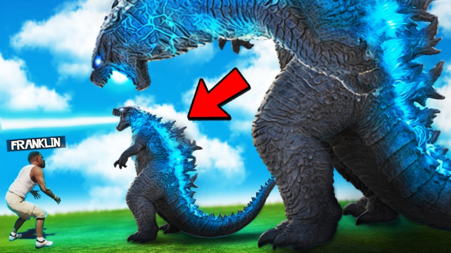 در جستجوی پسر گودزیلا در GTA 5