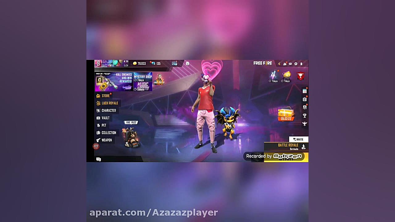 خالی کردن آفر فری فایر