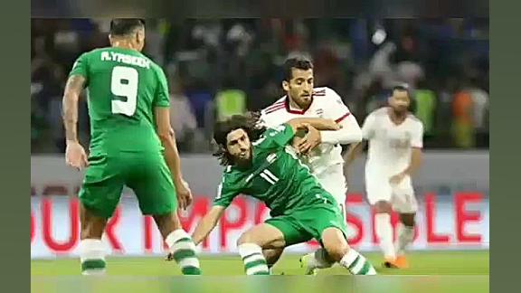 پیش بازی فوتبال ایران عراق