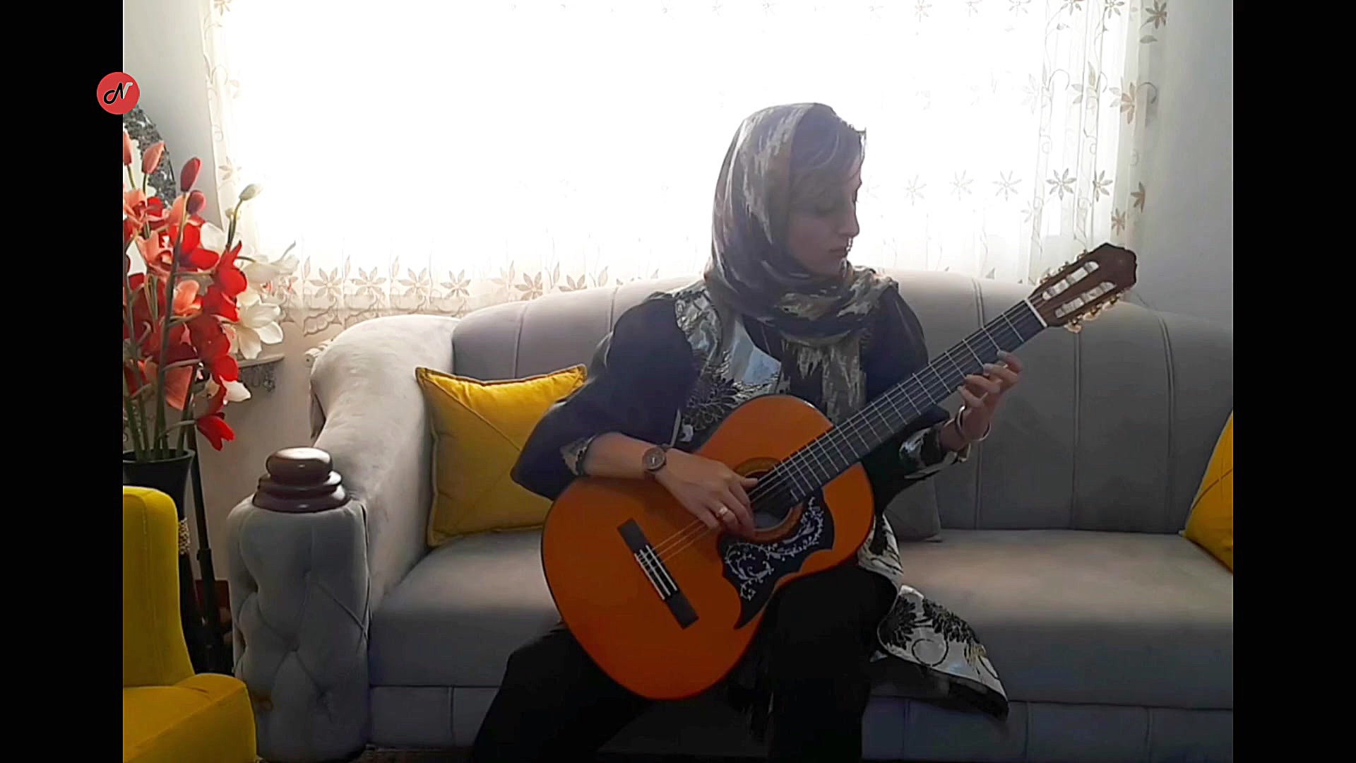 اجرای قطعه جان مریم گیتار | هن...