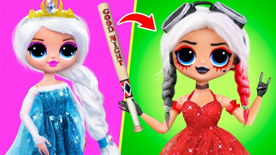 ایده های هارلی کویین و السا  ت...