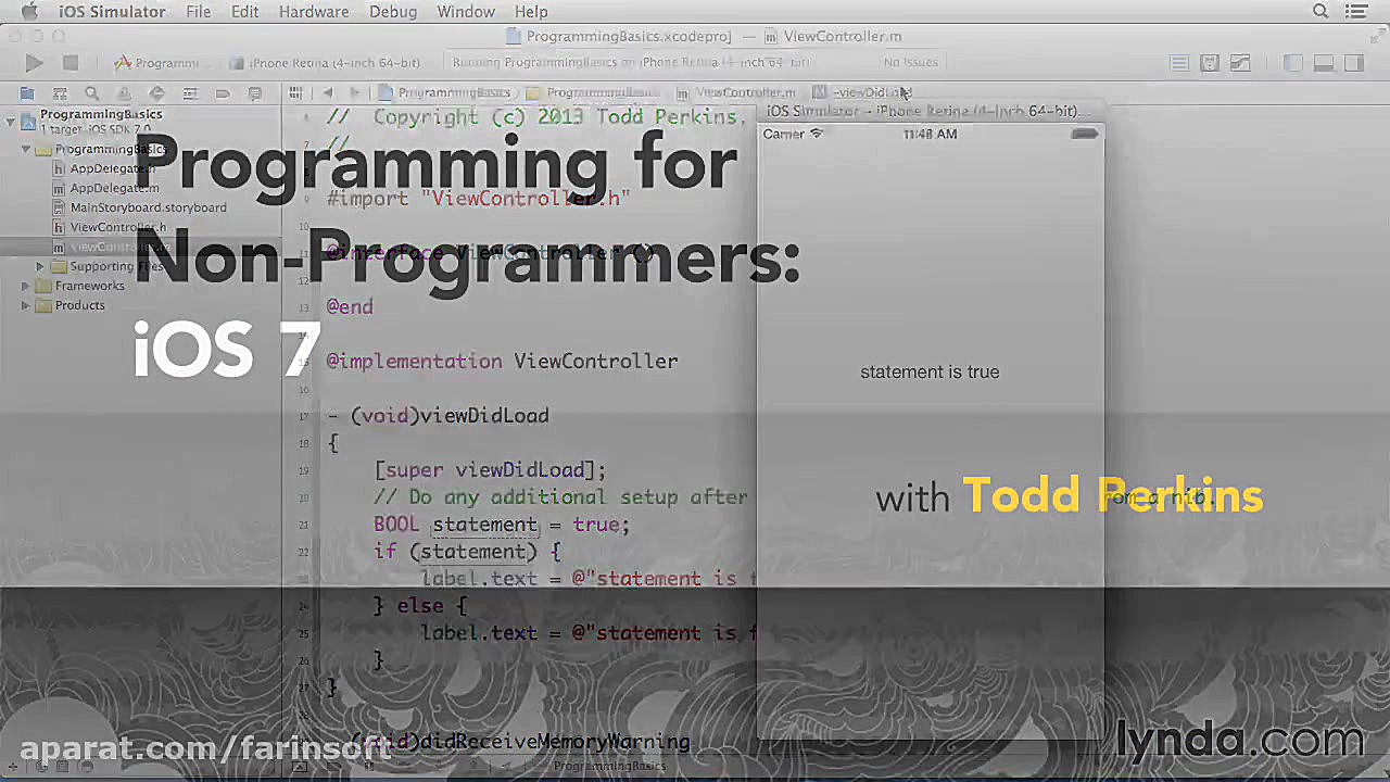 دانلود آموزش برنامه نویسی iOS...