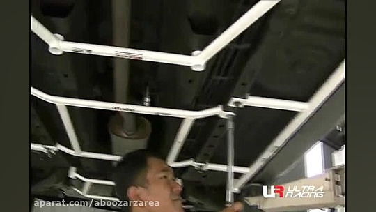 نصب ضربه گیر کامل زیر اتاق پرو...