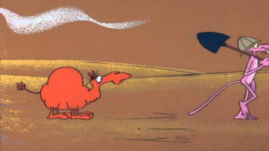 کارتون پلنگ صورتی:: شتر:: انیم...