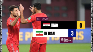 بازی کامل ایران 3 عراق 0  مقدم...