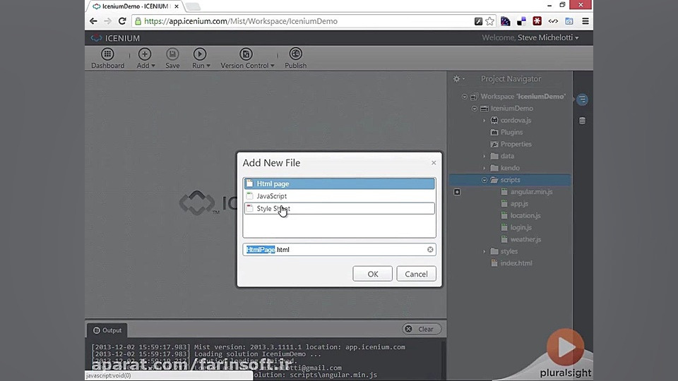دانلود آموزش ایجاد برنامه های...