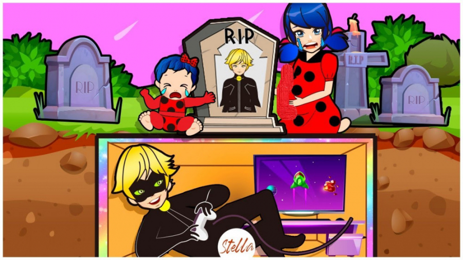 ایده های کارتونی:::::گربه سیاه...