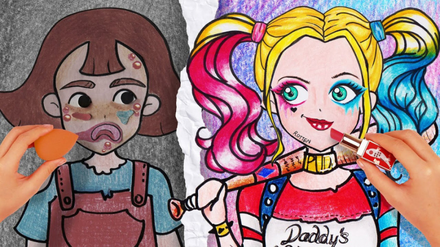 ایده های کارتونی هارلی جنی بلی...