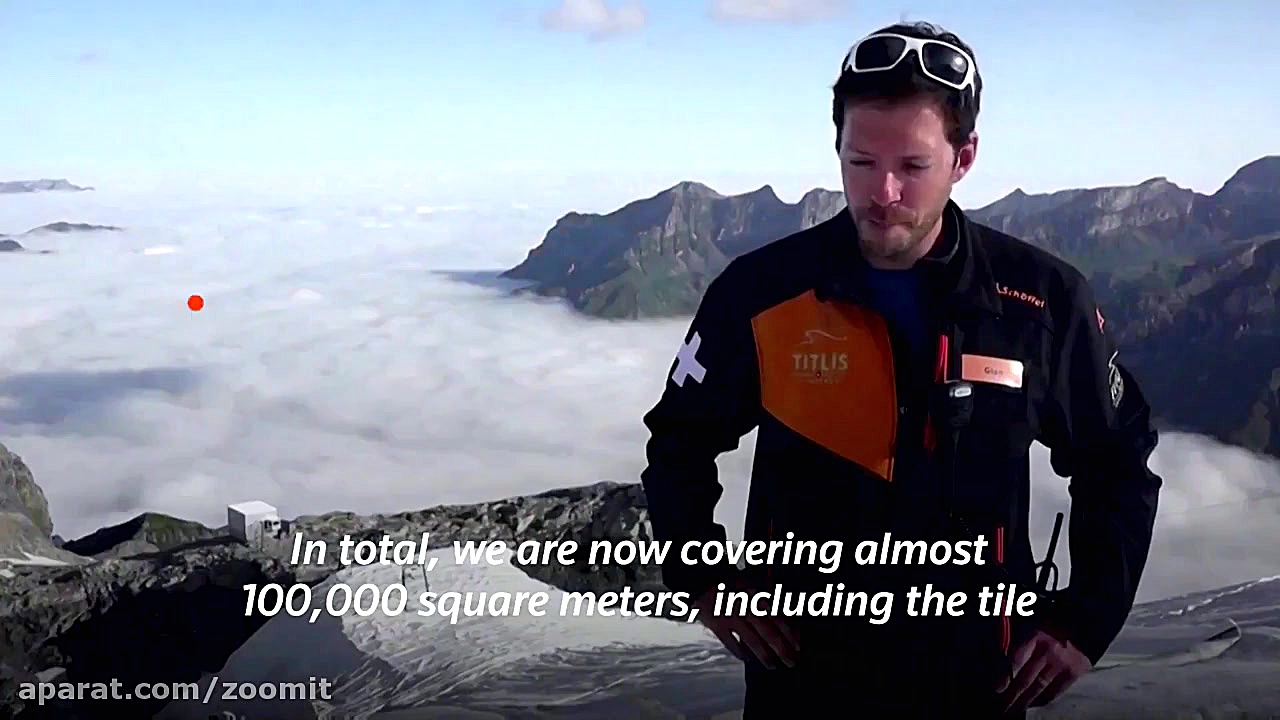 پوشاندن یخچال‌های طبیعی در سوئ...