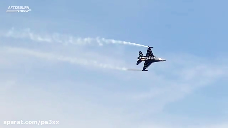 اف 16 فالکون در نمایشگاه هوایی...