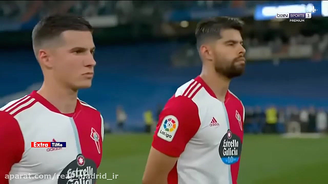 خلاصه بازی رئال مادرید 5 2 سلت...