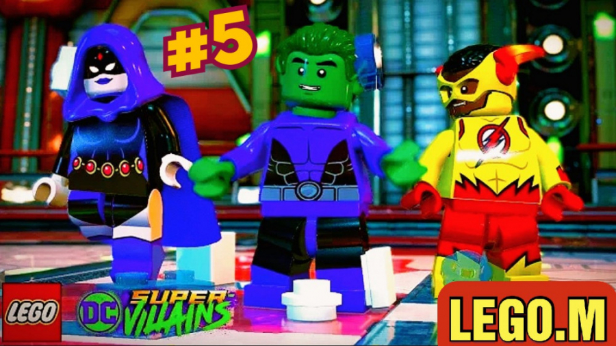 گیم پلی بازی لگو دیسی ابر شرور...