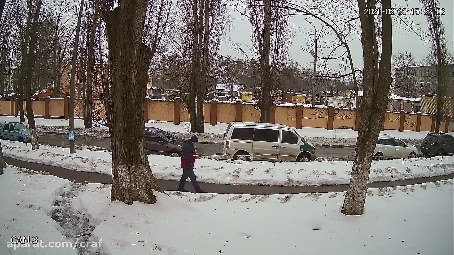 نمونه ویدیو ضبط شده دوربین داه...