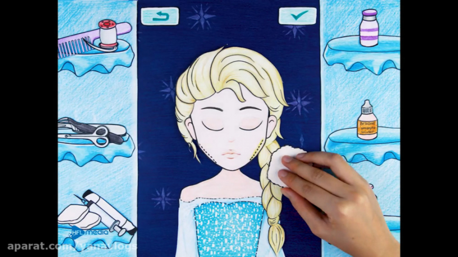 ایده های کارتونی السا