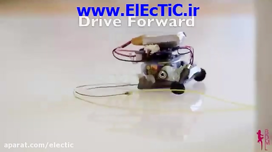مینی ربات بسیار پر قدرت !