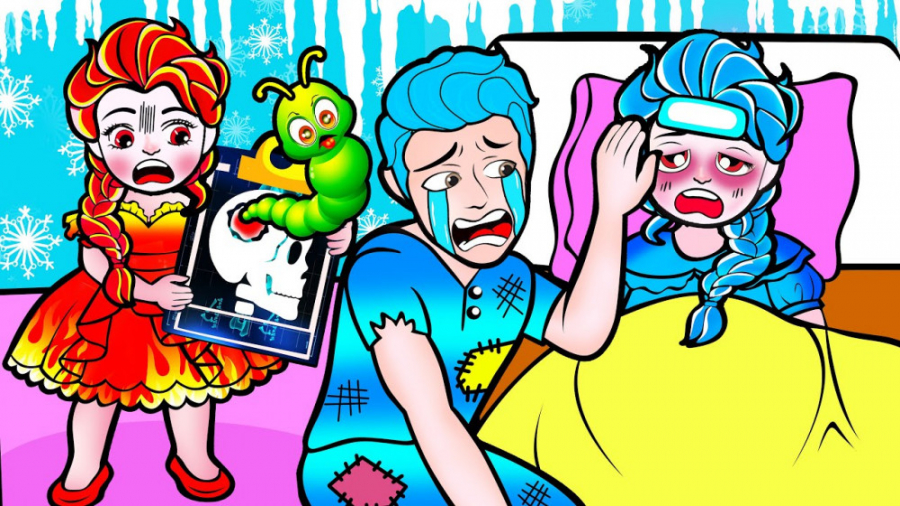 ایده های کارتونی السا فروزن