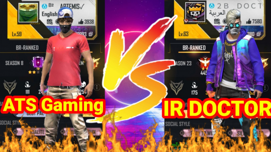 گیم پلی فری فایر.هدشات فری فای...