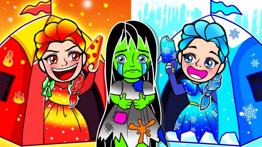 ایده های کارتونی:: ::السا فروز...