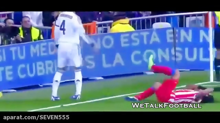 دیونه بازی های سرخیو راموس در...