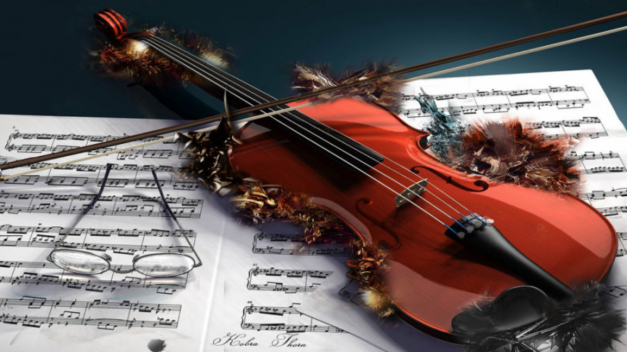 تک نوازی ویولن قطعه ی نرو از گ...