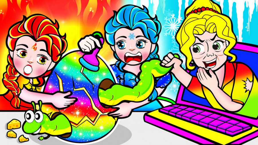 ایده های کارتونی پری دریایی و...