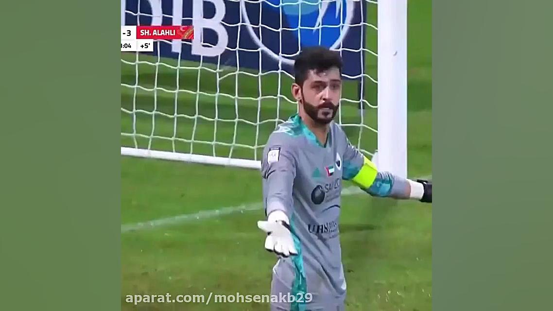 گل زیبای قائدی در لیگ امارات