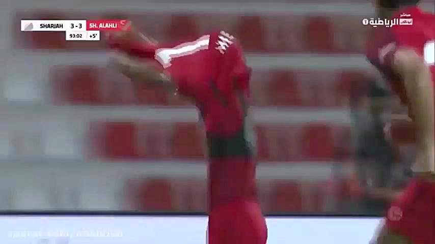 خلاصه بازی الاهلی ۳  ۴ الشارجه...