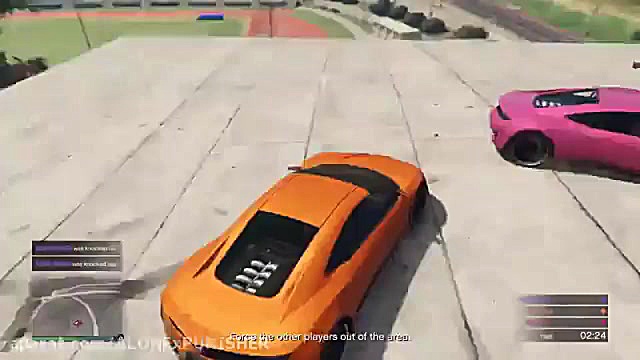 مسابقه کشتی کج ماشین