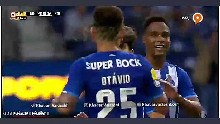 گل چهارم پورتو به موریرنزه توس...