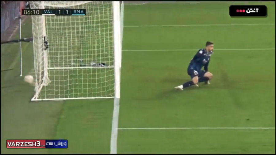 خلاصه بازی رئال مادرید والنسیا