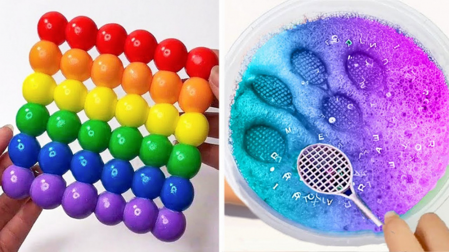 اسلایم های رنگی و جذاب:: واتر...