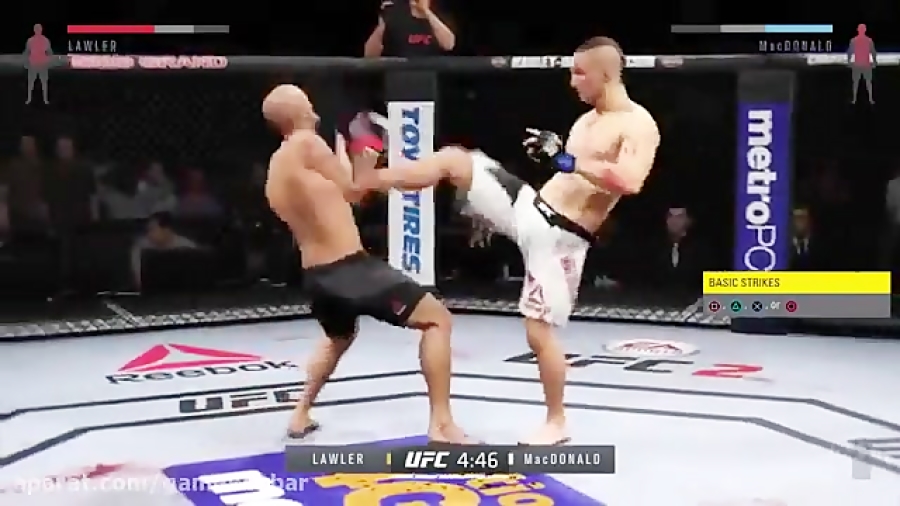 گیم پلی بازی EA Sports UFC 2