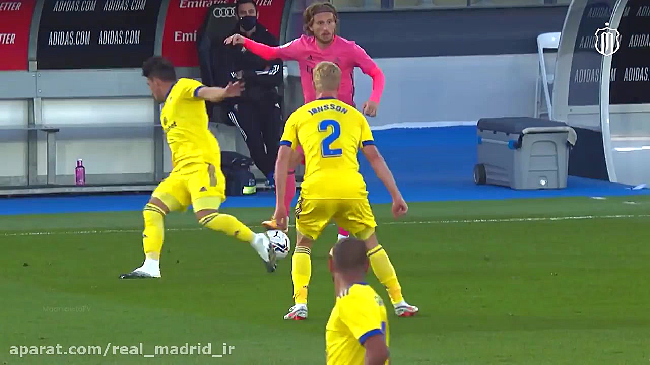 حرکات دیدنی بازیکنان رئال مادر...